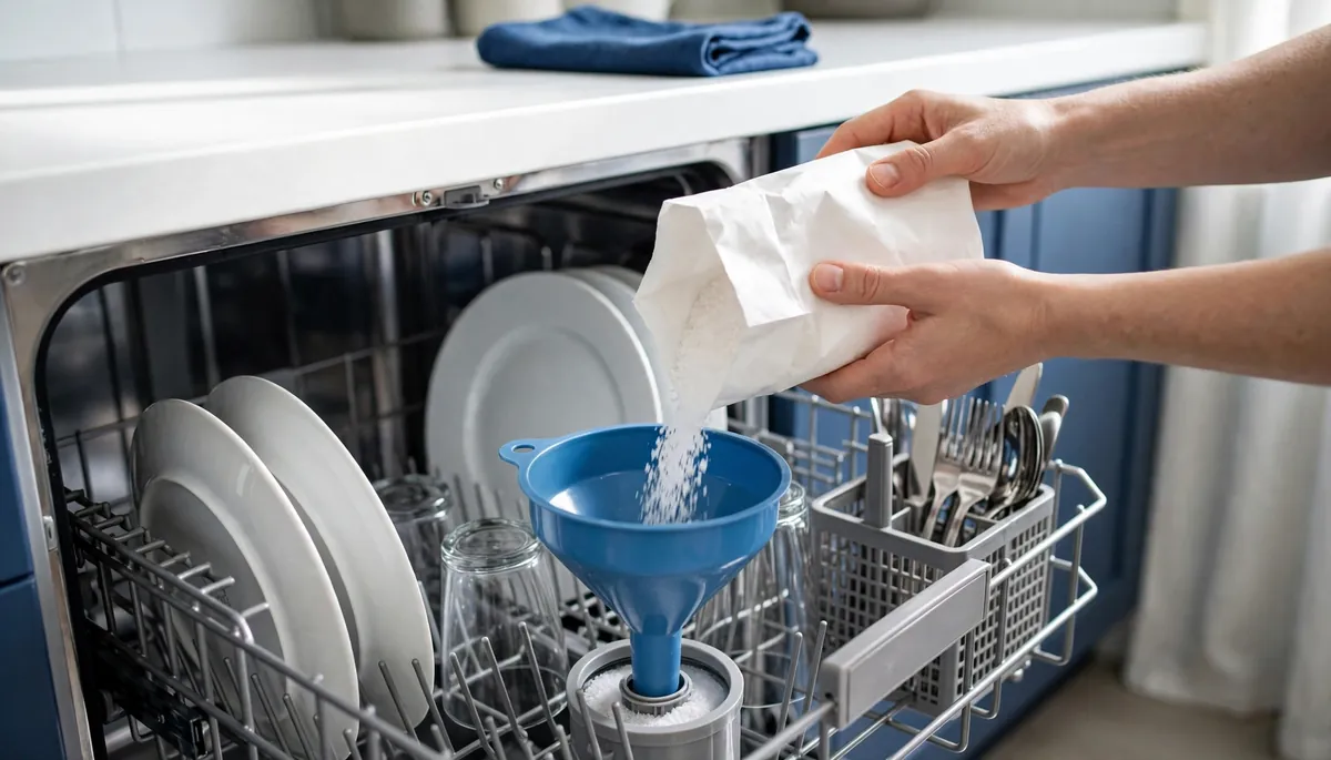 Sel pour lave-vaisselle : à quoi sert-il et comment l'utiliser ?